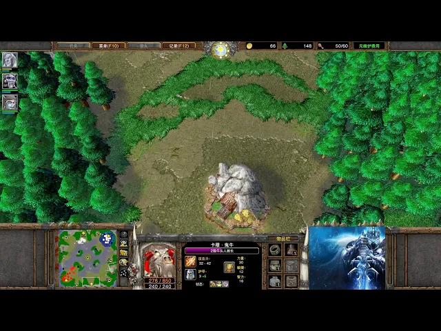 【发育期狂蹭】魔兽争霸大帝解说 happy vs grubby 3 az